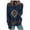 Dark Blue, variant on Womens Fall Fashion Womens Fall Fashion Tops Aztec Western Sweatshirt Ethnic Print Sweater Long Sleeve Casual Loose Sweater Pullover