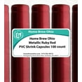thumbnail image 2 of PVC Heat Shrink Capsules For Wine Bottles - Ruby Red  100 count, 2 of 7