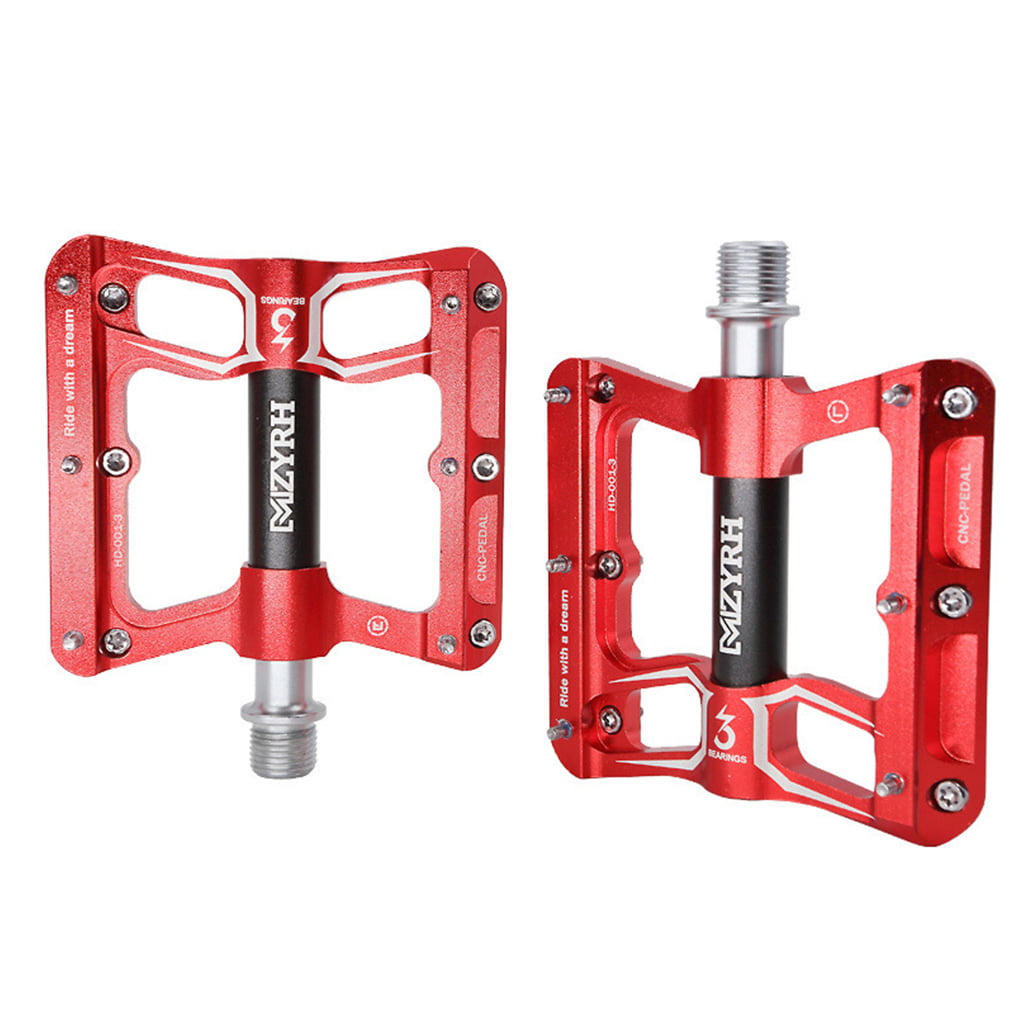 1Pair Aluminum Bicycle Pedals Mountain Bike Pedals MTB Road Mountain Bike Strong 