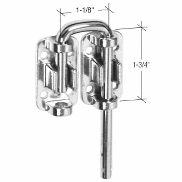 CRL S4381 Stainless Steel 11/8" Sliding Door Loop Lock