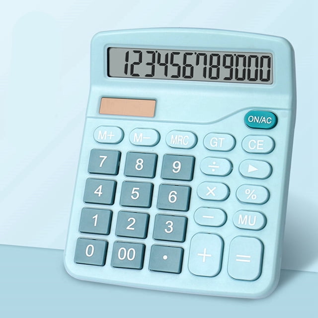 Calculadora empresarial, calculadora de escritorio Calculadora de escritorio estándar 12 Calculadoras solares Funciones básicas de vanguardia