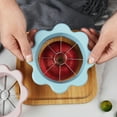 thumbnail image 4 of JGJJUGN 8-Slice Fruit Cutter, Fruit Slicer, Apple Corer, Kitchen Gadget, Easy Fruit Divider, Ideal Kitchen Tool for Apples, Potatoes, and More, Compact Size 14.3x14.3cm, 4 of 4
