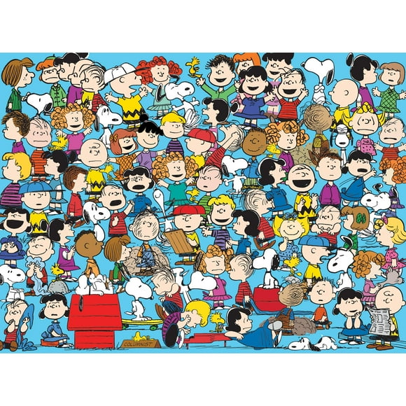 Rompecabezas RoseArt Peanuts con personajes de 1000 piezas
