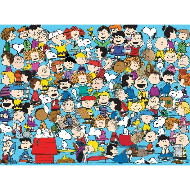 Rompecabezas RoseArt Peanuts con personajes de 1000 piezas