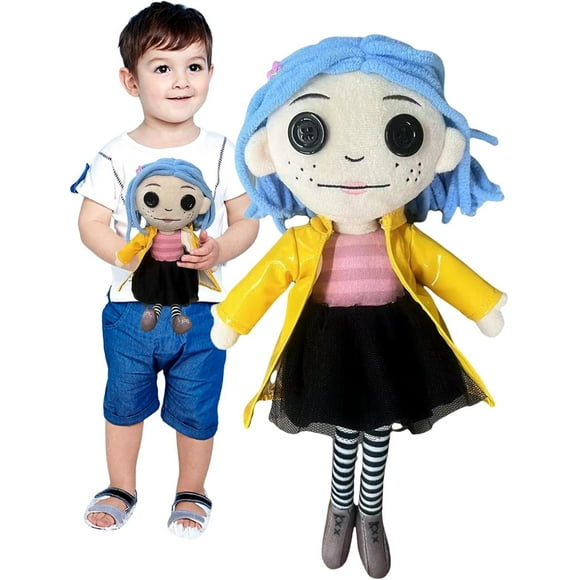 Coralines Squid Plush Doll - Blue Squid Plush Toy - Stuffed Squid Plush Toy Soft And Comfortable, Delicate Touch, Excellent Elasticity, No Deformation After Compression