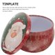 thumbnail image 5 of 12 Uds. Contenedores de hojalata, latas de vela pequeñas de estilo navideño, tarro de vela, latas de vela de estilo mixto, 5 of 7