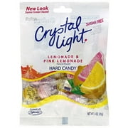 Crystal Light Lemonade & Pink Lemonade Candy, 3 oz (Pack of 12)