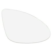 Unique Bargains Car Rearview Mirror Glass with Backing Plate Heated Right