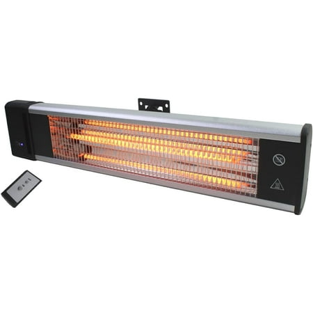 

Maxx Air HeTR Outdoor Rated Ceiling or Wall Mount Infrared Heater with Remote 1500 Watts