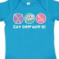 thumbnail image 4 of Inktastic Water Skiing Eat Sleep Water Ski Girls Baby Bodysuit, 4 of 5
