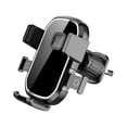 thumbnail image 1 of mmirethe Support de Téléphone de Voiture Support de Ventouse Support 360 ° Rotation Réglable Mains Libre Tableau de Bord Téléphone Intelligent Accessoire Sortie d'Air Noir / Noir, 1 of 1