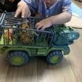 thumbnail image 3 of EXERCISE N PLAY Dinosaur Transport Truck Playset Toys with 3 Dino Figures, Large Tyrannosaurus Vehicle Carrier Car Toys for Boys Ages 3+, 3 of 11
