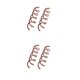 thumbnail image 1 of Sonducket 10 Uds. Horquillas de Metal en para el cabello, pinzas en espiral, puntas redondas antiarañazos, accesorios de decoración de tornillo oro rosa 2piezas Sonducket CBP046429, 1 of 5