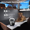 thumbnail image 2 of Funda de asiento de coche para perros FURTIME, extensor de asiento trasero, impermeable, 2 of 9