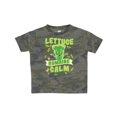 

Inktastic Lettuce Romaine Calm Gift Toddler Boy or Toddler Girl T-Shirt