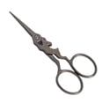 thumbnail image 1 of 3.9 Inches Vintage Stainless Steel Scissors Rabbit Sewing Shears DIY Tools Black, 1 of 6