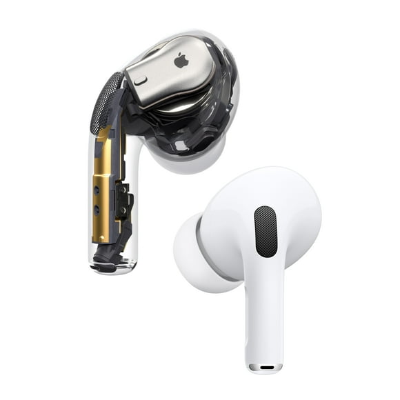Remis à Neuf Apple AirPods Pro Blanc avec Étui de Recharge Magsafe Écouteurs Intra-Auriculaires MLWK3AM/A