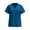 Navy, variant on Women's V-Neck Short Sleeve T-Shirt Casual Solid Color Basic Top Nurse Uniform Workwear, Wine L
