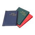 thumbnail image 4 of Coin Album, 10 Pages Storage Sheets with 120 Coins Pockets Penny Collection Book Mini Money Collecting Holder for Coin Red, 4 of 5