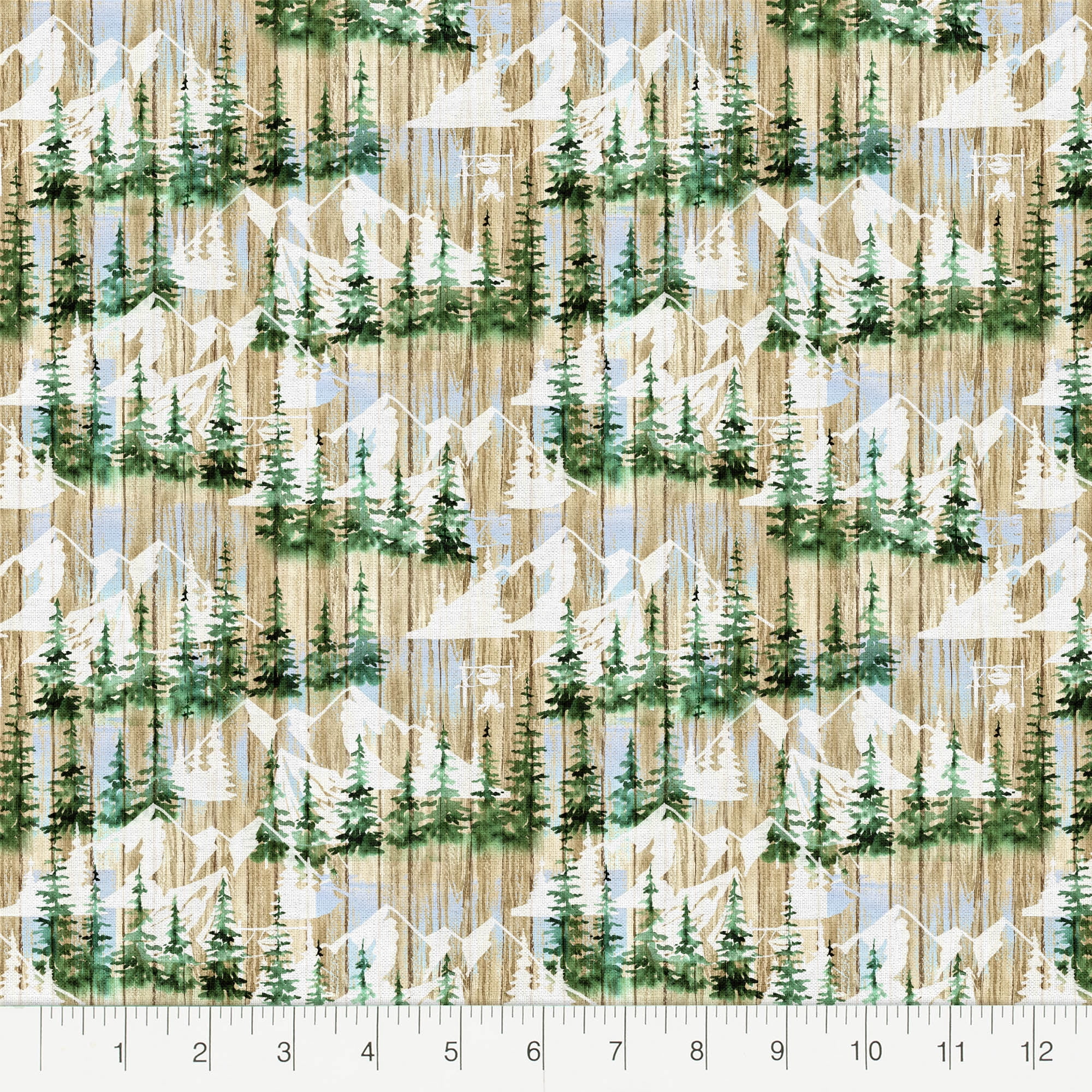 Fabric Editions 18"x21" 100% Cotton Fat Quarter Born to be Wild Precut Bundle, Multicolor 15 Piece
