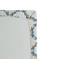 thumbnail image 2 of Ambesonne Damask Fitted Sheet, Vintage Retro, Queen Size, Marigold Blue, 2 of 2