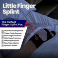 thumbnail image 3 of Finger Support Brace for Small/Medium Hands Ideal for Boxer Fractures and Trigger Finger Stabilization, 3 of 5