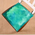 thumbnail image 1 of EREHome Coussin de Siège Bleu Vert Aqua Turquoise 18x18 Pouces, 1 of 1
