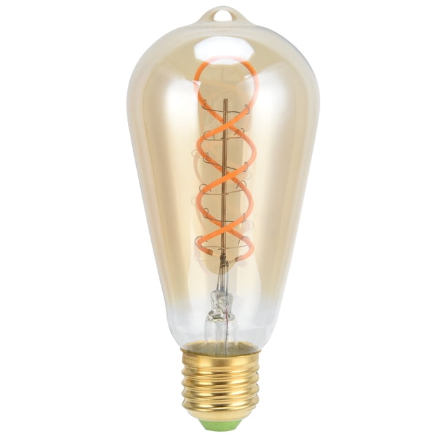 Bombilla Regulable Vidrio Transparente Alta Transmitancia De Luz E27 Portalámparas Luz Cálida Bombilla LED De 4W 110V