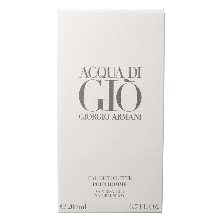 Giorgio Armani, Acqua Di Gio Men, Eau De Toilette Spray, 6.70 oz