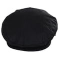 thumbnail image 2 of British Millerain Wax Cotton Ivy Cap - L - Black, 2 of 4