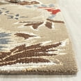 thumbnail image 3 of SAFAVIEH Blossom Layla Floral Flowers Wool Area Rug, Beige/Multi, 4' x 6', 3 of 6