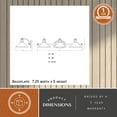 thumbnail image 6 of Akron 3 Light Matte Black with Gold Brass Accents Industrial Bathroom Vanity Wall Fixture - Metal Shades, 6 of 12