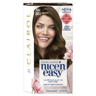 Clairol Nice 'n Easy Hair Color, 5N Medium Neutral Brown (Pack of 24)
