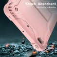thumbnail image 4 of Dteck Case for iPad mini 5 / iPad mini 4 with Screen Protector Film, Dteck Heavy 3 IN 1 Rugged Shockproof Case Kickstand Protective Cover, Rosegold, 4 of 8