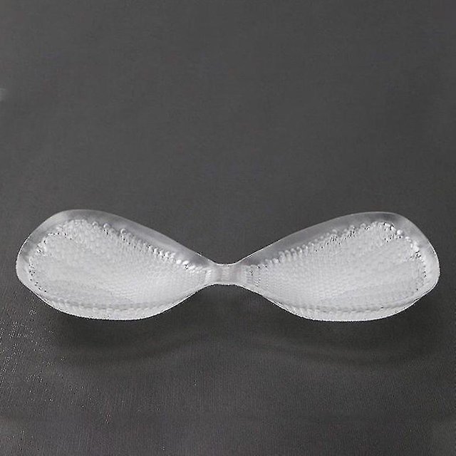 Almohadilla de pecho de látex transparente para mujer Almohadilla de pecho invisible de una pieza ShuxiuWang 9024735144007