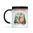 thumbnail image 2 of Merry Christmas Santa Reindeer Antlers Golden Retriever Sleigh Xmas Winter Holiday Heat Color Changing Mug Goldens Dog Lover Gifts Idea Magic Coffee Mug - 00023, 2 of 4