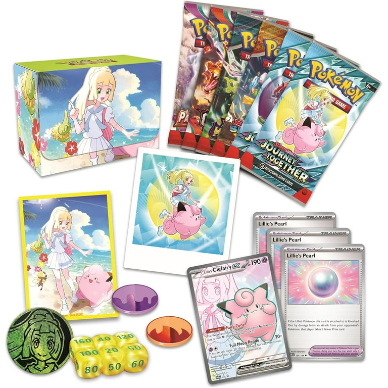 Pokemon Lillie Premium Tournament Box, Includes Clefairy ex
