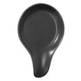 thumbnail image 2 of Oggi Jumbo Spooner Black Ceramic Spoon Rest, 2 of 7