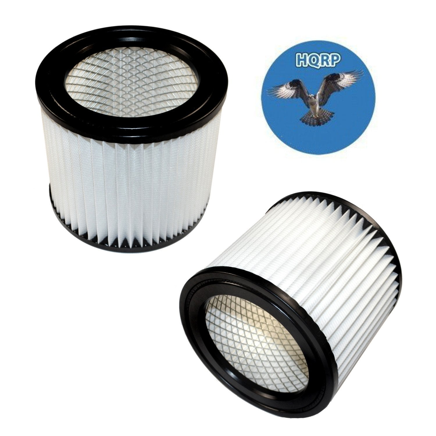 HQRP 2pack Small Cartridge Filter for Shopvac 90398 90398 9039800