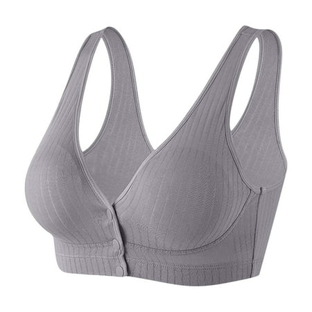 kamemir Sports Bras for Women Bras for Women - Womens Bras  Compression Bra  Wirefree Bra  Stretchable Straps Bra(Dark Gray 4XL)