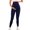 Navy, variant on Women’s Maternity Leggings Over The Belly,Pregnancy Leggings Seamless Buttery Soft Yoga Pants,Wine,S