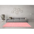 thumbnail image 3 of Ahgly Company Indoor Square Solid Red Modern Area Rugs, 8' Square, 3 of 4