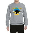thumbnail image 2 of The Ghost Of Kyiv Unisex Crewneck Graphic Sweatshirt, Heather Grey, Medium, 2 of 4