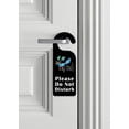 thumbnail image 2 of Do Not Disturb Door Knob Hanger Sign - Mardi Gras Eye Mask, 2 of 3