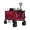 Red, variant on Garderth Collapsible Wagon Cart,350lbs Weight Capacity,280L Extra Large Utility Wagon,Foldable Wagon,All Terrain Beach Wagons Extended With Cup Holders For Camping Shopping Sports