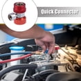 thumbnail image 2 of Unique Bargains 2pcs R-134a AC Raccord Rapide Adaptateur de Coupleur Haut Bas A / C Kit de Conversion de Tuyau de Jauge de Climatisation, 2 of 7