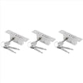 thumbnail image 1 of 3X Invisible / Cerradura de Puerta, Cerradura de Gancho para Puerta Corrediza, Cuerpo de Cerradura de Aleación, de Puerta de Vidrio, , Duradero, Herrajes para Puerta, 1 of 5