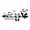 Black 1Pcs, variant on Tuscom 1Pcs Cute Panda Wall Stickers, Removable Peel and Stick Decals for Sliding Glass Door Windows, Panda Adhesive Decor for Kitchen Bedroom Living Room