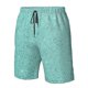 thumbnail image 4 of Fotbe Teal Turquoise Glitter Trajes de Baño Estampados para Hombre, Shorts de Verano de Secado Rápido, Ropa de Playa, Bañadores-Small, 4 of 6