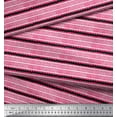thumbnail image 2 of Soimoi Moss Georgette Fabric Stripe Block Decor Fabric Printed Yard 42 Inch Wide, 2 of 3